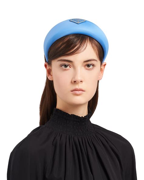 blue prada headband